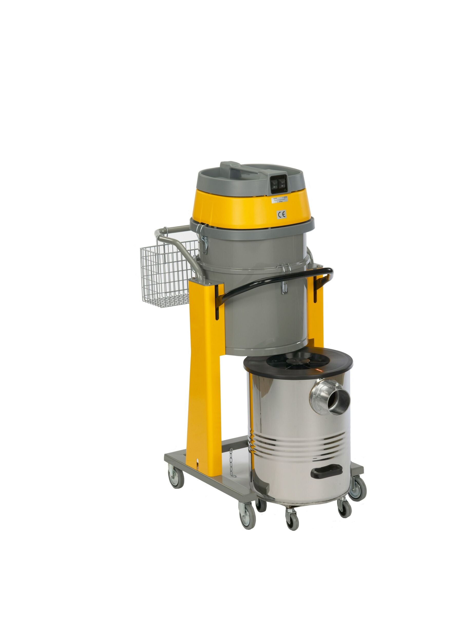 Ausklinkbarer Schmutzbehälter